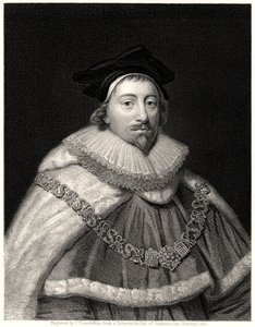Sir Edward Coke, Recorder von London, 19. Jahrhundert von J. Posselwhite