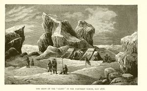 Die Besatzung der Alert im äußersten Norden, Mai 1876 von J. R. Sinclair