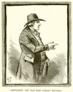 Townsend, der alte Bow Street Runner von J. R. Sinclair