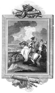 Elisabeth im Lager von Tilbury von J. Rogers