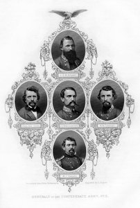 Generäle der Konföderierten Armee, 1862-1867