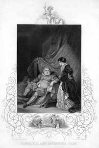 Heinrich VIII. und Catherine Parr, 19. Jahrhundert