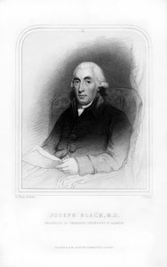 Joseph Black, schottischer Physiker und Chemiker, 1870 von J. Rogers