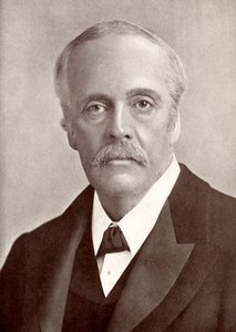Arthur James Balfour, 1. Earl of Balfour, britischer Staatsmann und Premierminister, 1912