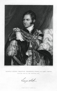 Prinz Leopold von Sachsen-Coburg-Saalfeld, 1831 von J. Thomson
