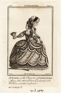 Mrs. Ann Barry in der Rolle der Sophonisba in James Thomsons Sophonisba
