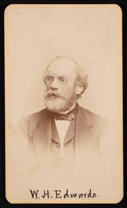 Porträt von William Henry Edwards von J and W Vincent