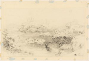 Teich mit Seerosen von Jabez Bligh