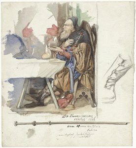 Detail (Die Emmausjünger) von Jac van Looij
