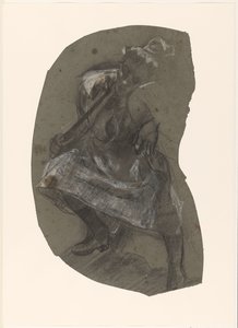Stehende Frauenfigur von Jac van Looij