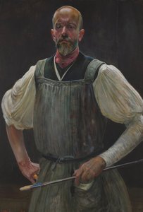 Selbstporträt von Jacek Malczewski