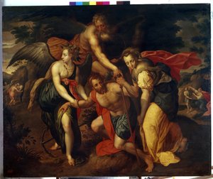Die drei Lebensalter des Mannes von Jacob Adriensz Backer