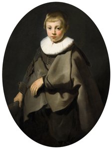 Porträt eines Jungen in Grau, 1634