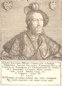 Porträt von König Christian III von Jacob Binck