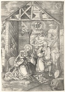 Die Geburt Christi von Jacob Binck