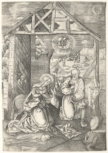 Die Geburt Christi von Jacob Binck