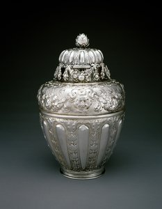Ingwerkrug mit Deckel, ca. 1677