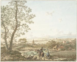 Frühling, Morgen und Erde (Die vier Jahreszeiten, Tageszeiten und Elemente) von Jacob  Cats