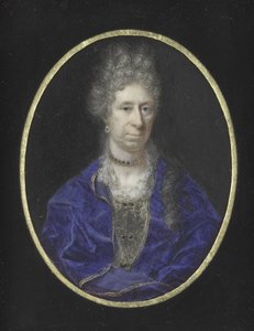 Porträt einer Frau von Jacob Christof Le Blon (attributed to)