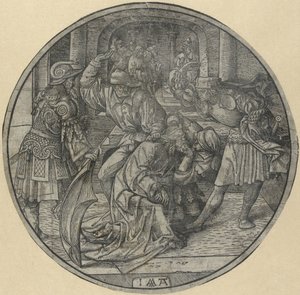 Verspottung Christi von Jacob Cornelisz van Oostsanen