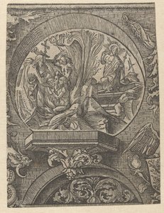 Die Höllenfahrt und die Auferstehung Christi von Jacob Cornelisz van Oostsanen