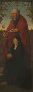 Heiliger Petrus und ein Stifter, Heiliger Thomas Rückseite