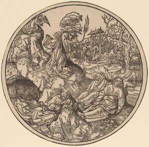 Die Agonie im Garten von Jacob Cornelisz van Oostsanen