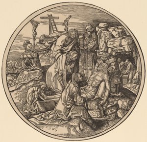 Die Beweinung und Grablegung von Jacob Cornelisz van Oostsanen