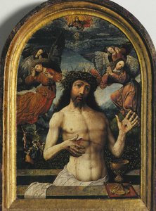 Der Mann der Schmerzen von Jacob Cornelisz van Oostsanen