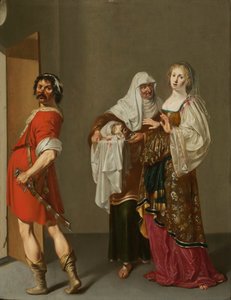 Salome mit dem Kopf von Johannes dem Täufer, Mitte 1600er Jahre von Jacob Duck