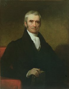 John Marshall (1755-1835) Kopie von einem Original von Henry Inman von 1831-32, 1841 von Jacob Eichholtz