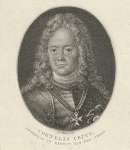 Porträt von Cornelius Cruys, Vizeadmiral der Kaiserlich Russischen Marine