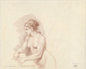 Weiblicher Akt von Jacob Ernst Marcus