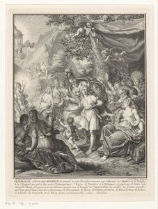 Allegorische Darstellung mit Telemachus und Minerva