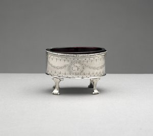 Salzschale, ca. 1785-1803 von Jacob Gerritse (attr.to) Lansing