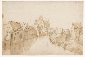 Die Kirche Unserer Lieben Frau über dem Dijle, in Mechelen