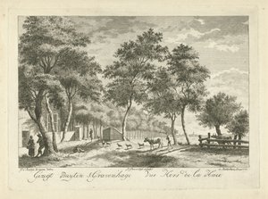 Landschaft in der Umgebung von Den Haag von Jacob Groenendijk