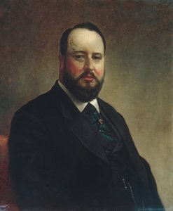 Joseph W. Drexel, 1877 von Jacob Hart Lazarus