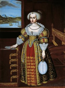 Porträt von Christina von Schweden von Jacob Heinrich Elbfas