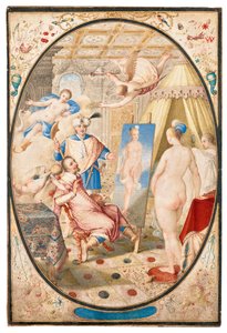 Apelles malt Campaspe, die Geliebte Alexanders des Großen