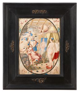 Apelles malt Campaspe, die Geliebte von Alexander dem Großen