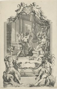 Allegorie auf die Seidenindustrie in Amsterdam