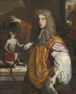 Porträt von John Wilmot, 2. Earl of Rochester 1647-1680