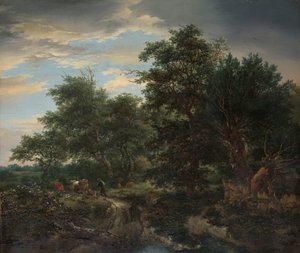 Waldszene von Jacob van Ruisdael
