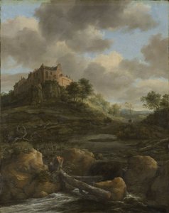 Burg Bentheim, 1650-82 von Jacob van Ruisdael