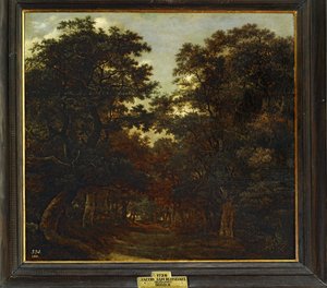 Wald von Jacob Isaaksz. or Isaacksz. van Ruisdael