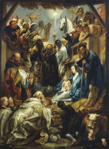 Anbetung der Könige von Jacob Jordaens