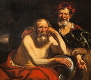Heraklit und Demokrit