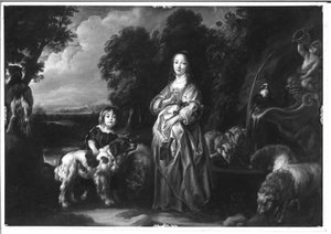 Landschaft mit Figurenstaffage von Jacob Jordaens