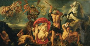 Neptun erschafft das Pferd